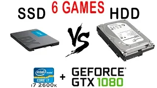 SSD vs HDD в 6 Играх. Тест скорости загрузки и частоты кадров