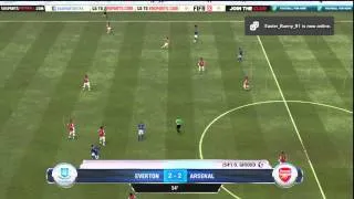 FIFA 13 Everton v Arsenal