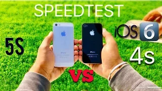 iPhone 5s iOS 11.2.5 Vs iPhone 4s iOS 6 Speed Test