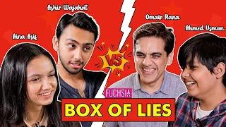 Box Of Lies With The Cast Of Pinjra | Aina Asif | Omair Rana | Ashir Wajahat | Ahmed Usman | FUCHSIA