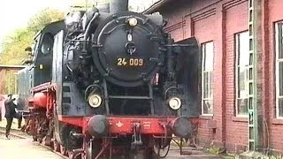 Dampflok 24 009 (Steppenpferd) - Besuch in Siegen / Mai 1997