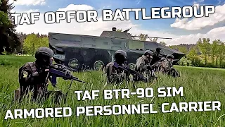 TAF BTR-90 sim - Armored Personnel Carrier - Tigerland Action Force