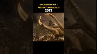 Evolution of Argentinosaurus #shorts