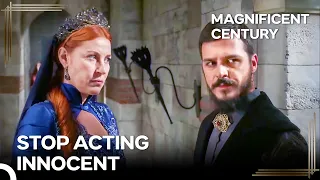 Sultana Hurrem Lashed Out At Mustafa! | Magnificent Century Episode 112