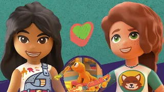 LEGO Friends | Awesome art with Liann and Autumn