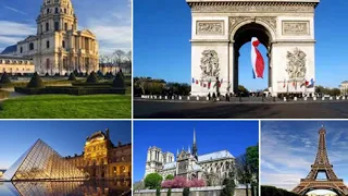 Monuments of France the most famous/ les monuments les plus célèbres de La France#shorts#monuments