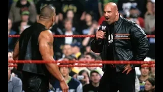 Goldberg and The Rock Brawl at Raw Is War - 2003 April 21