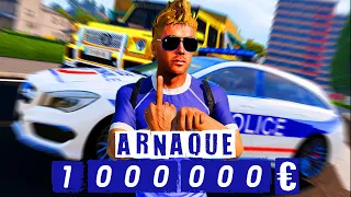 J'ARNAQUE 1 000 000€ À LA POLICE | A4L VICE CITY