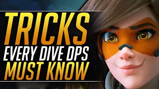 How to SOLO CARRY as GENJI, TRACER and DOOMFIST: Dive DPS MUST Know Tips - Overwatch Pro Guide