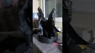 MAFEX Batfleck and Revo Batman with custom capes