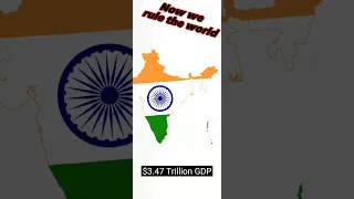 After 50 years ,Now we rule the world (GDP) | HI everyone #shorts