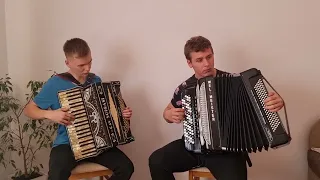 🇺🇦Hej sokoły- Ukraina- na dwa akordeony z Arturem [Duet akordeonowy]🇺🇦