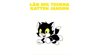 Bamses tecknarskola - Lär dig teckna Katten Janson