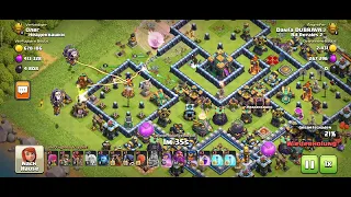 RH13 gegen RH14 3 Sterne QC LaLo+freeze übrig KLAUS ist INSPIRATION|Clash of Clans