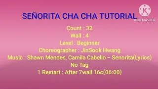 SEÑORITA CHA CHA TUTORIAL