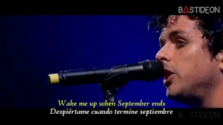 Green Day - Wake Me Up When September Ends (Sub Español + Lyrics)