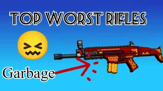 cops n robbers - top 10 worst rifles