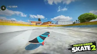 Touchgrind Skate 2 my backyard 11,000,000 points world record.