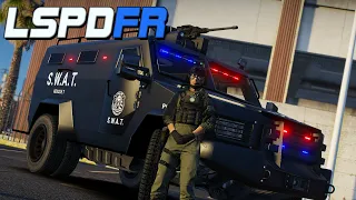 Swat team takes on the most dangerous calls - GTA 5 LSPDFR