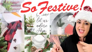 🎄 4 Brilliant Handmade CHRISTMAS Decor You Don't Want To Miss!