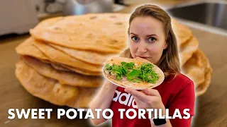 Sweet Potato Tortillas Recipe // Only 3 Ingredients