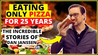 Eating only pizza for 25 years: It is not a pizza challenge, but the incredible story of Dan Janssen