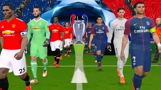 UEFA Champions League Final 2018 - Manchester United vs PSG Gameplay