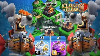 Using Flying Fortress in Capital Hall Level 10 is BROKEN | 7 Spell Slot | Strategies in Clan Capital