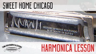 How to play Sweet Home Chicago on harmonica