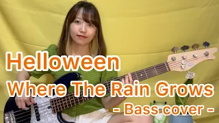 Helloween / Where The Rain Grows【Bass cover】