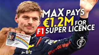 F1 SUPER LICENCE FEES!