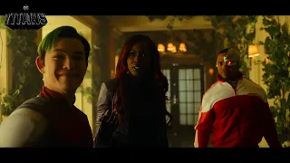 Beast Boy Reunited With Doom Patrol Scene | Titans 4x10 Garfield And Kory Meets Cyborg Scene