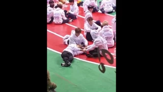 170116 ISAC 2017 - JUNGKOOK, V AND JIMIN PLAYING