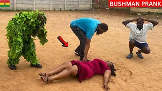 SHE FAINTED & THIS HAPPENED! Intense Bushman Prank!