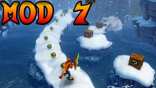 "Arctic Antics remake" Custom Level #3 - Crash Bandicoot N.Sane Trilogy MOD #7