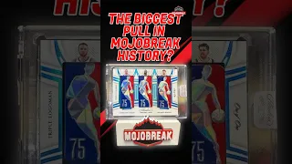 Is this the biggest card Mojobreak’s ever pulled? #thehobby #basketballcards