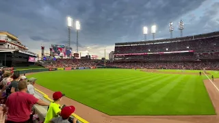 Great American Ballpark - seventh inning stretch and more