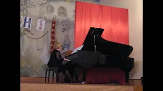 170 МСШМТ I.Stepanova-Borovskaya. Prelude No4 ор6 No3 by I.Stepanova-Borovskaya. Sist. T.Pereverzova