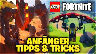 LEGO FORTNITE ANFÄNGER TIPPS & TRICKS GUIDE TUTORIAL! 🔥😍 Lego Fortnite