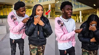 HER BOYFRIEND SHOWED UP DURING LOYALTY TEST 😱💔 *MUST WATCH *