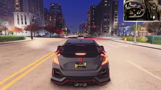 Crew MotorFest - Big Turbo Honda Type R Night Cruise! NO TRACTION!