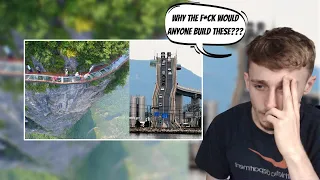 Reacting to 12 Most Terrifying Bridges You Don't Want To Cross