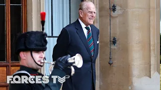 Prince Philip Hands Over Rifles Colonel-In-Chief Role In A RARE Public Appearance | Forces TV