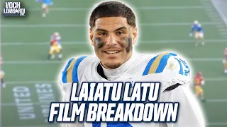 Indianapolis Colts Rookie Laiatu Latu is a MASTER technician |  Film Breakdown | Voch Lombardi Live