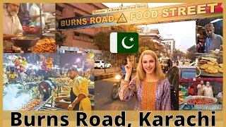 BURNS ROAD - I Tried Every Food at Burns Road - Street Food Tour - Pakistan, Karachi
