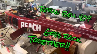 Roban Reach Bell 407 Re-Gear assembly