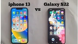 iphone 13 VS Galaxy S22 in 2024 || Speed Test