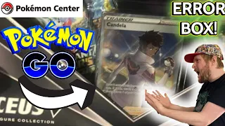 *ERROR BOX* Pokemon Go TCG Found EARLY from the Pokemon Center!