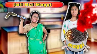 Kitchen Me Lagi FIRE || Maggi Noodles Go Terribly Wrong || Funny Story ||Pari's Lifestyle