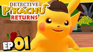 Detective Pikachu Returns Part 1 THE STOLEN JEWEL Gameplay Walkthrough #DetectivePikachuReturns